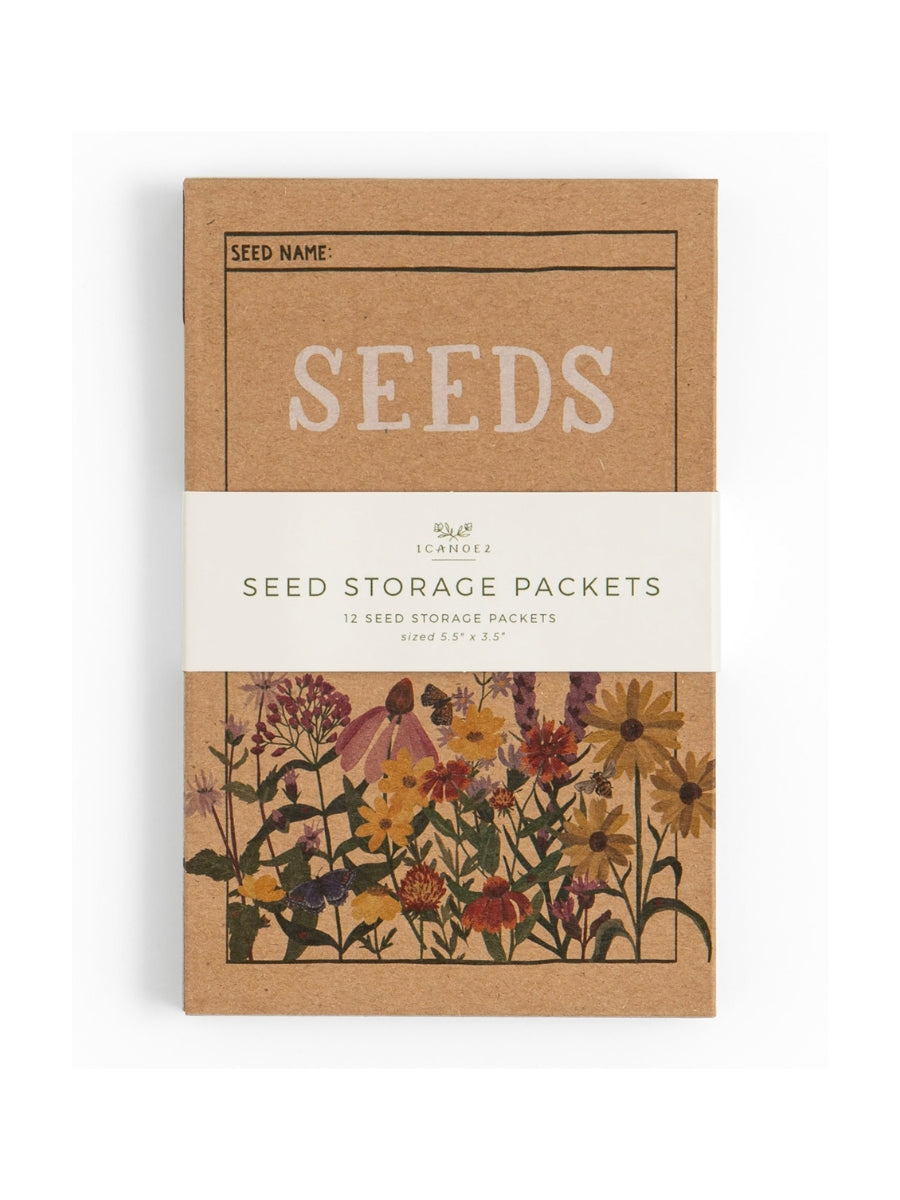 Flower Seed Storage Packets